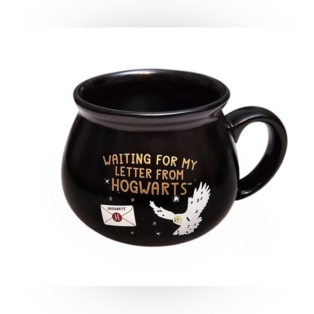 Gourmet Foods "Waiting For My Letter From Hogwarts" HARRY POTTER Cauldron Mug